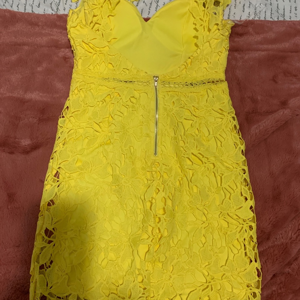Sunshine ☀️ yellow mini dress ❤️☀️☀️